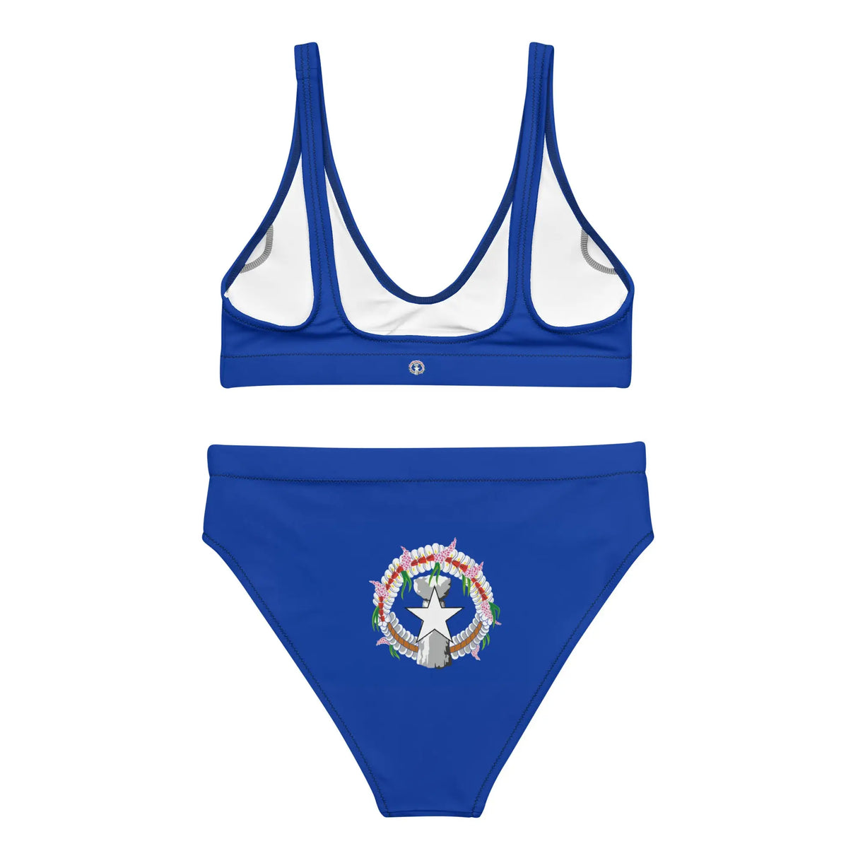 Maillot de bain drapeau îles mariannes polyester recyclé