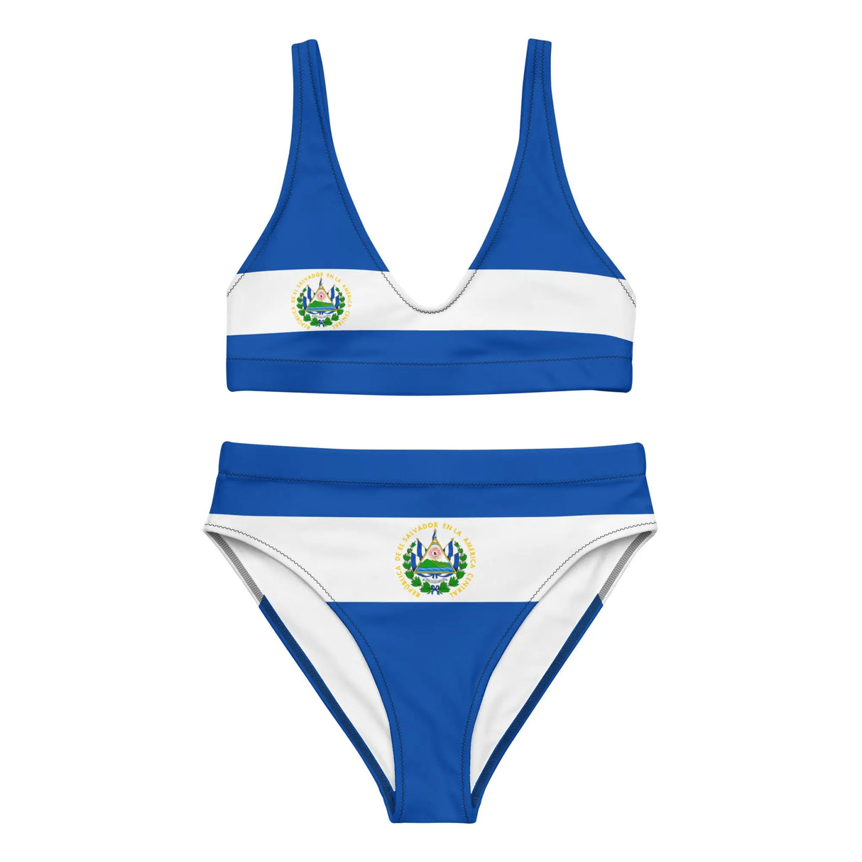 Maillot de bain drapeau salvador polyester recyclé femme