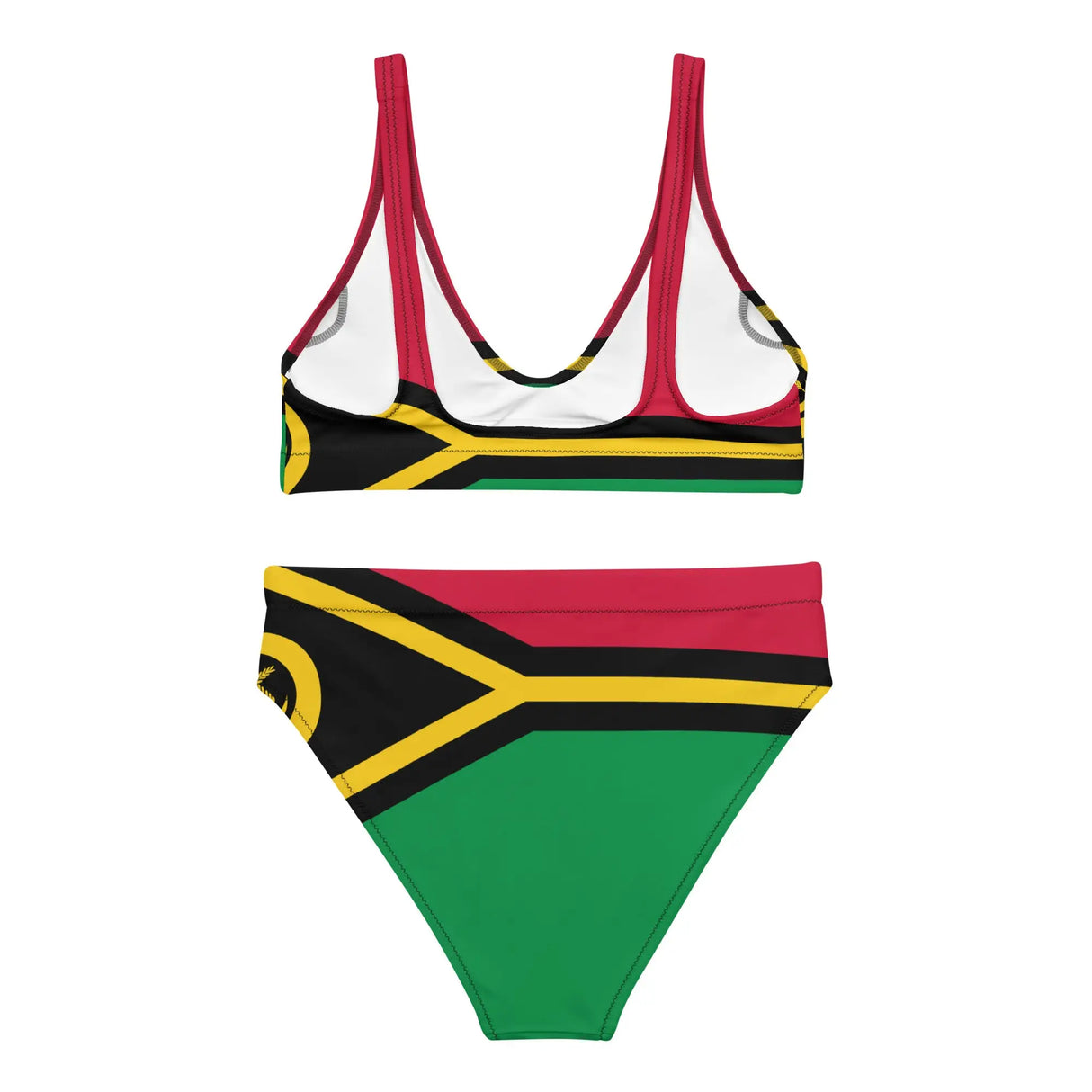 Maillot de bain drapeau vanuatu polyester recyclé femme