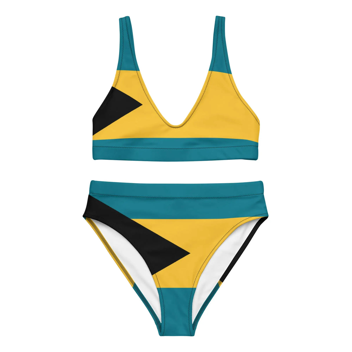 Maillot de bain femme bahamas en polyester recyclé uv