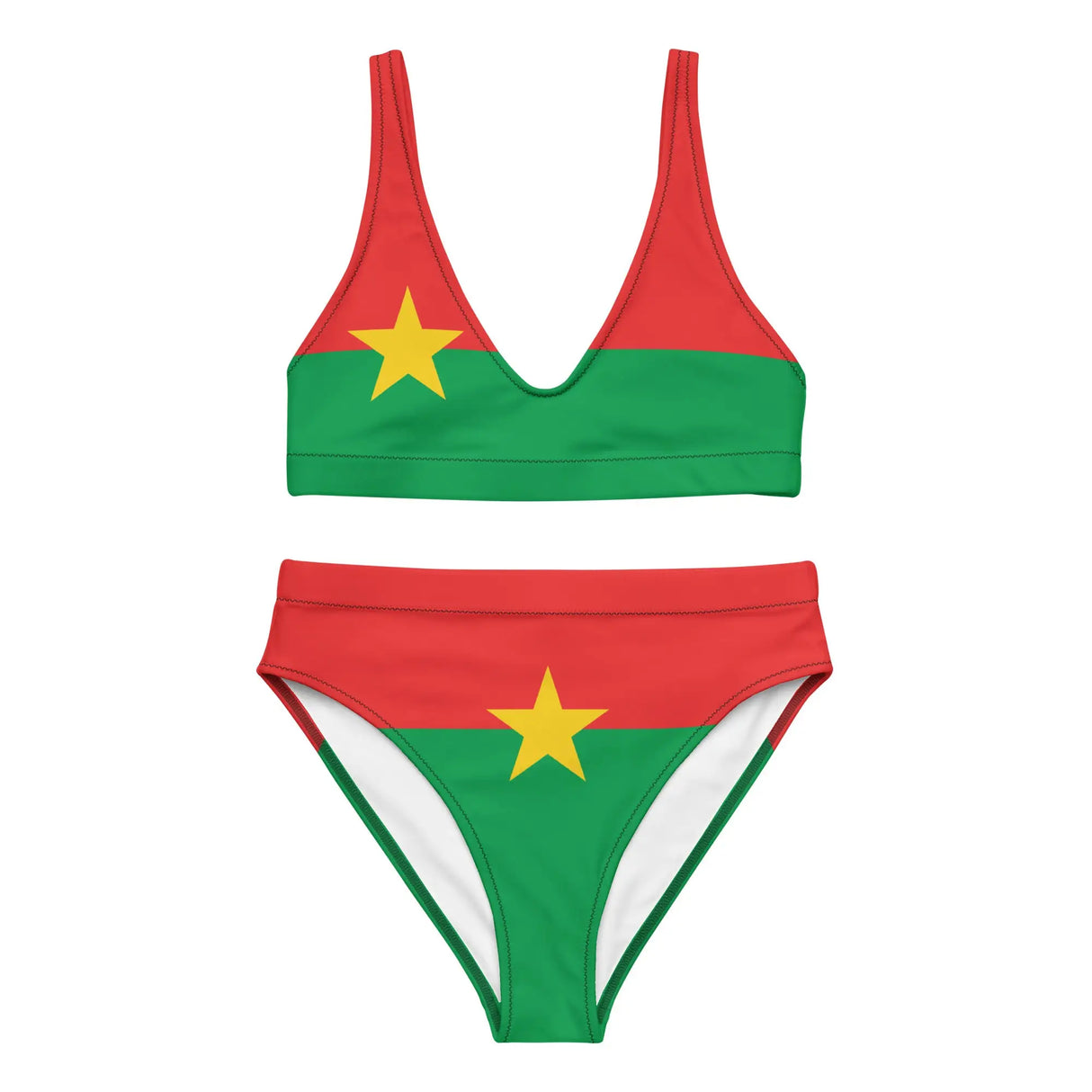 Maillot de bain femme burkina faso en polyester recyclé