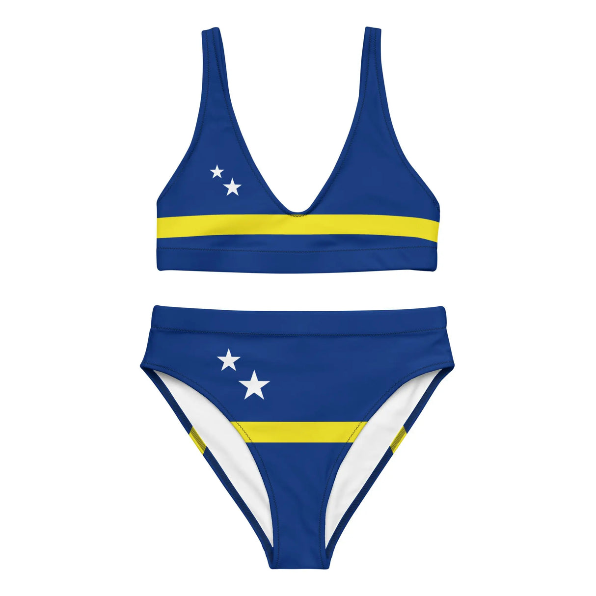 Maillot de bain femme curaçao polyester recyclé uv plage