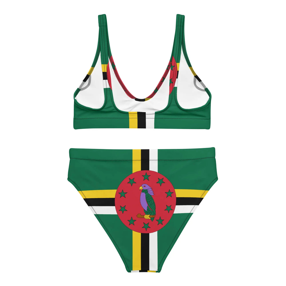 Maillot de bain femme dominique polyester recyclé uv