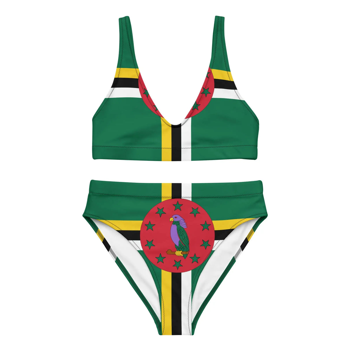 Maillot de bain femme dominique polyester recyclé uv