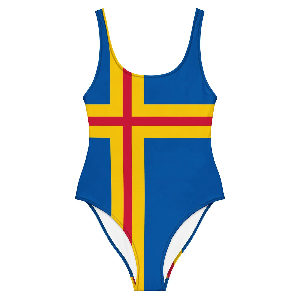 Maillot de bain femme drapeau åland coupe brésilienne