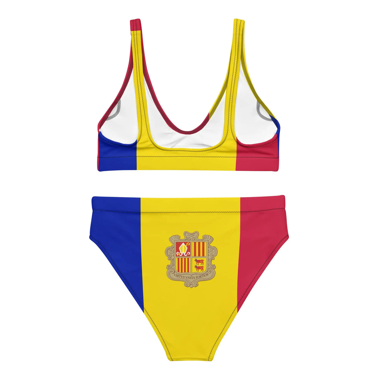 Maillot de bain femme drapeau andorre tissu états-unis