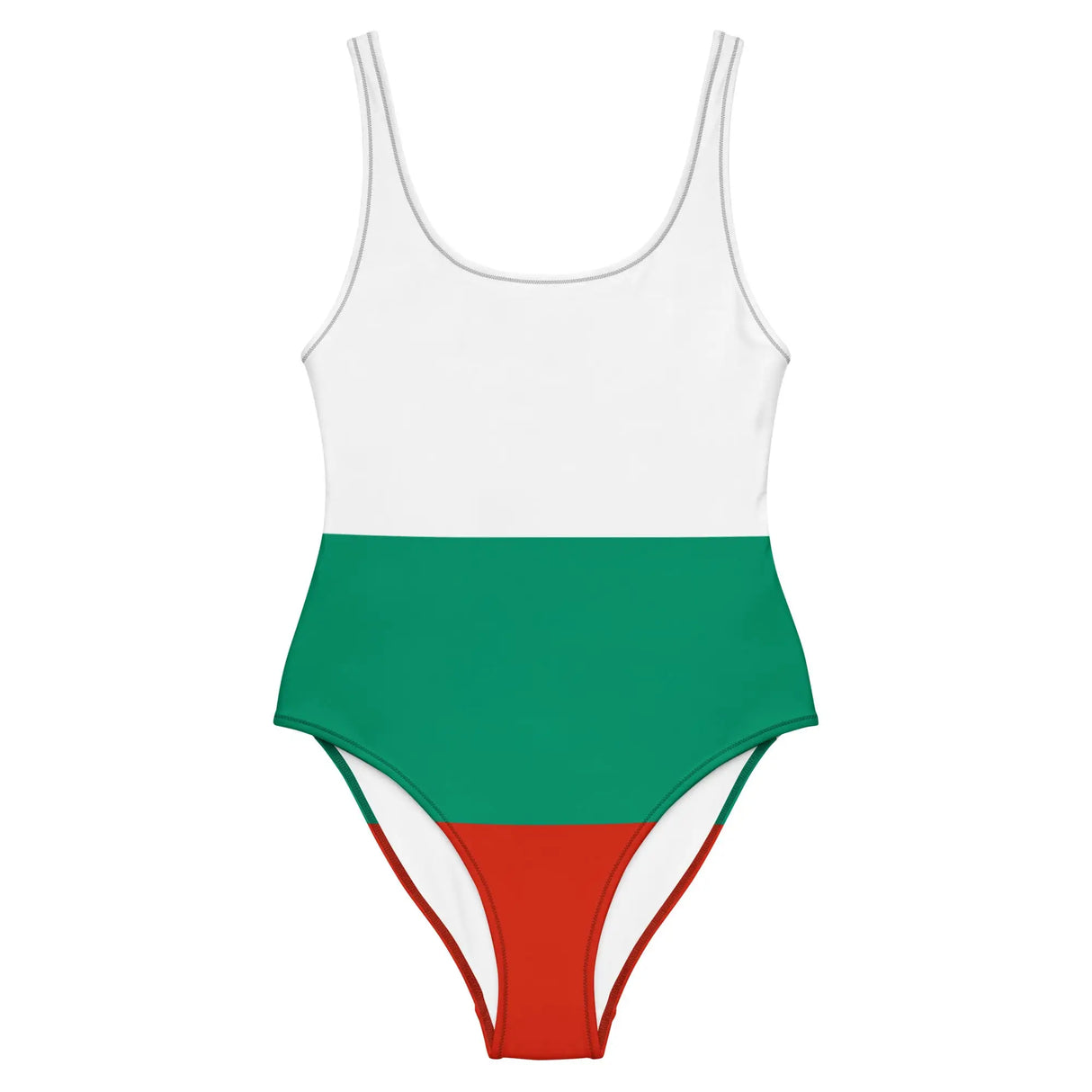 Maillot de bain femme drapeau bulgarie coupe brésilienne