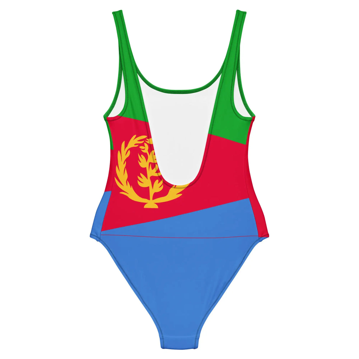 Maillot de bain femme drapeau érythrée coupe brésilienne