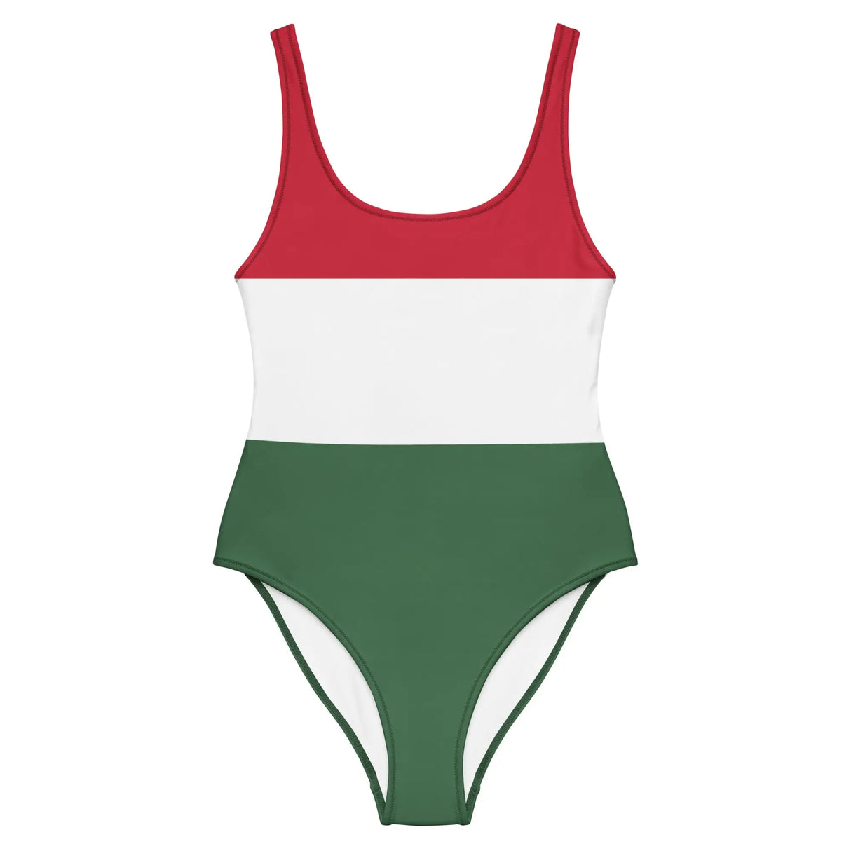 Maillot de bain femme drapeau hongrie coupe brésilienne