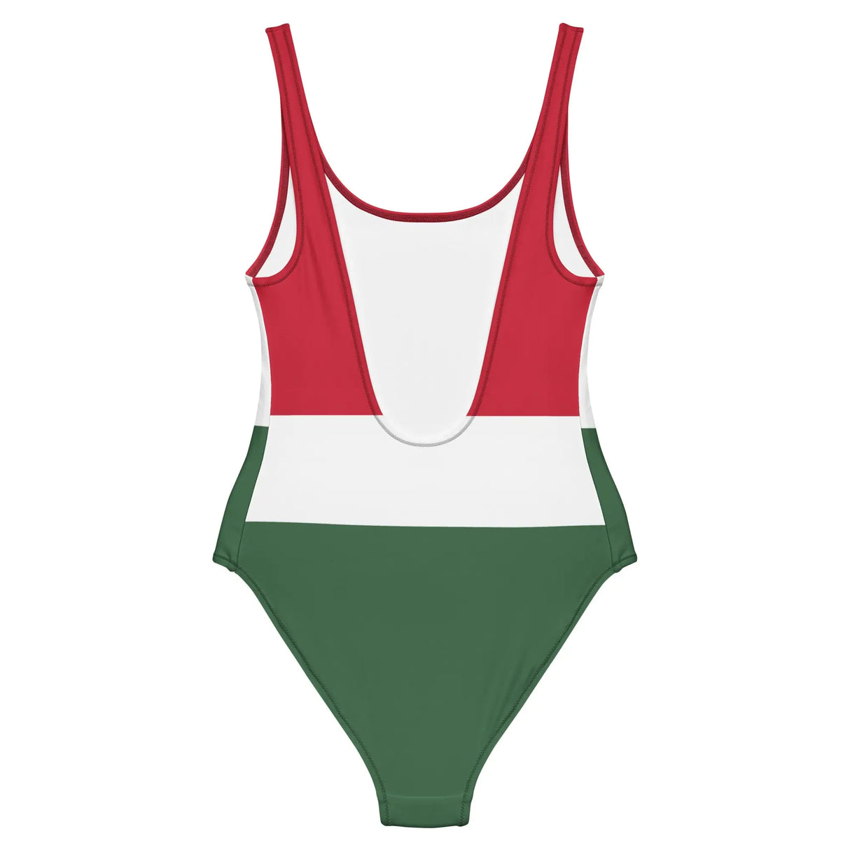 Maillot de bain femme drapeau hongrie coupe brésilienne