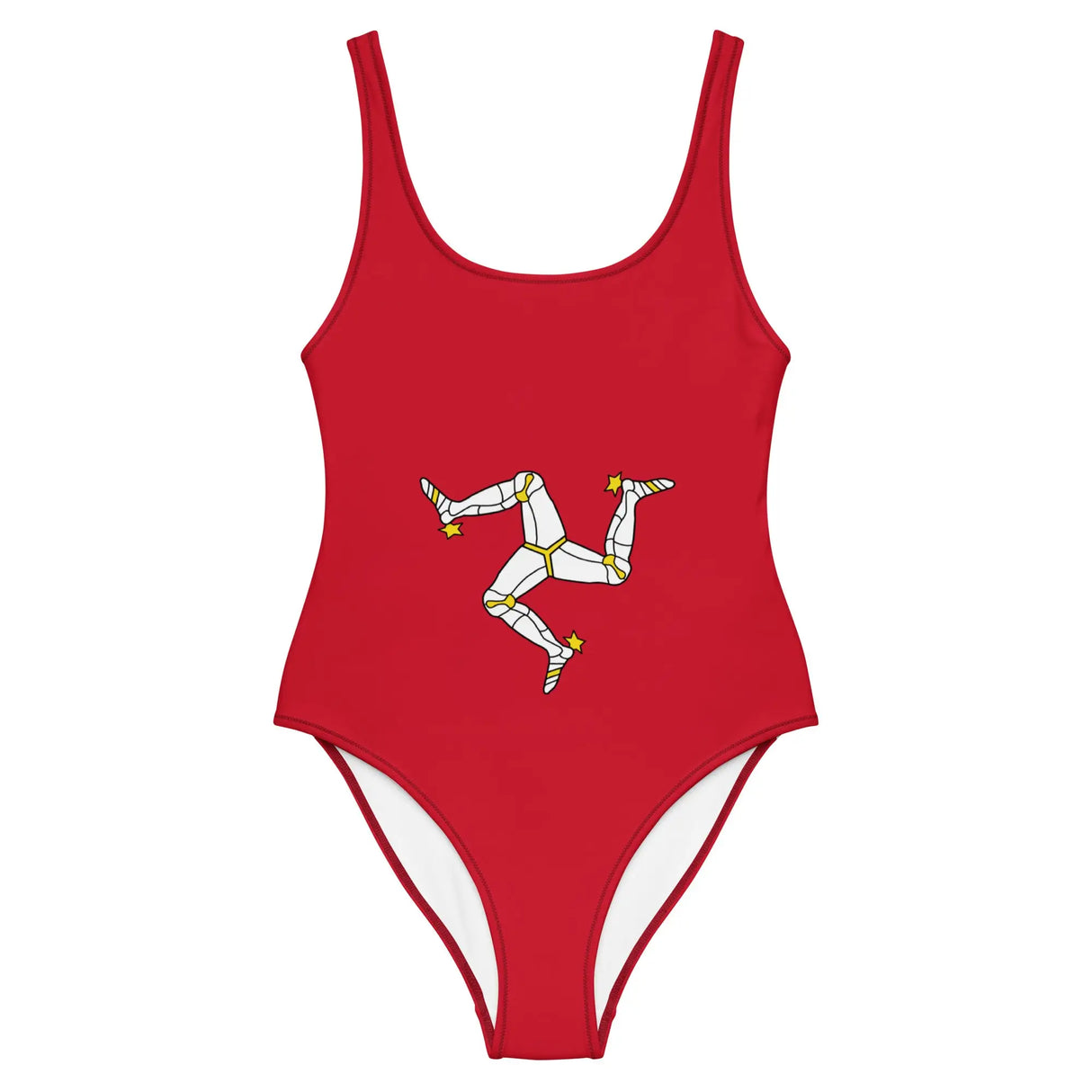 Maillot de bain femme drapeau île de man coupe brésilienne