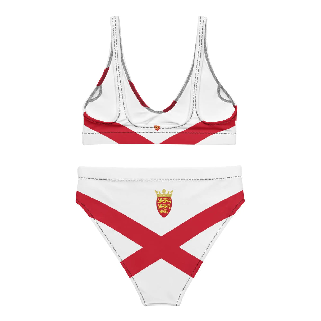 Maillot de bain femme drapeau jersey en polyester recyclé