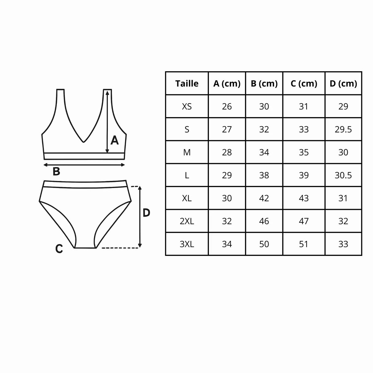 Maillot de bain femme drapeau jersey en polyester recyclé