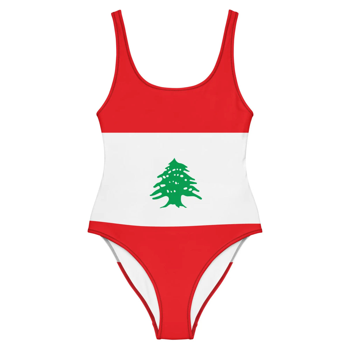 Maillot de bain femme drapeau liban coupe brésilienne
