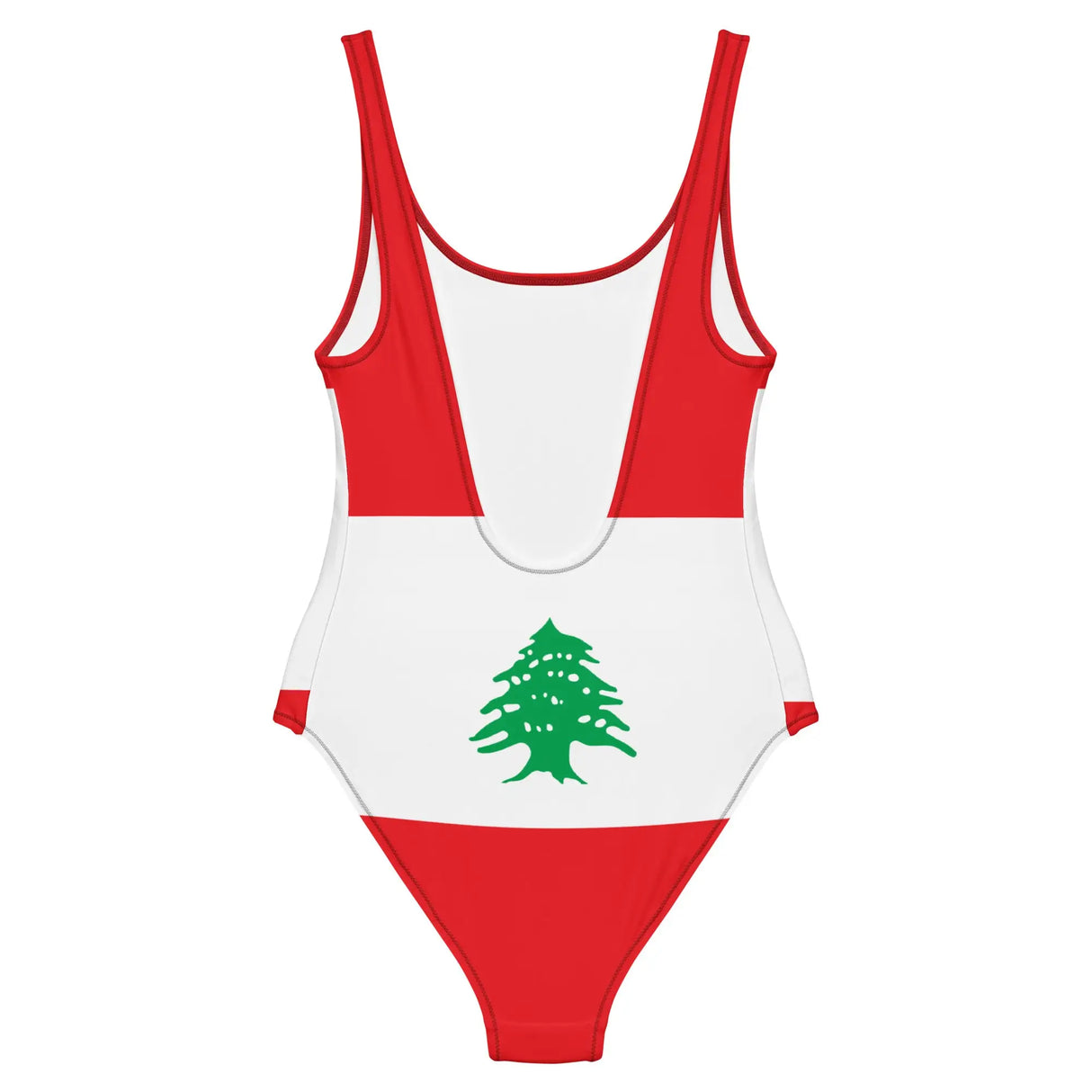 Maillot de bain femme drapeau liban coupe brésilienne