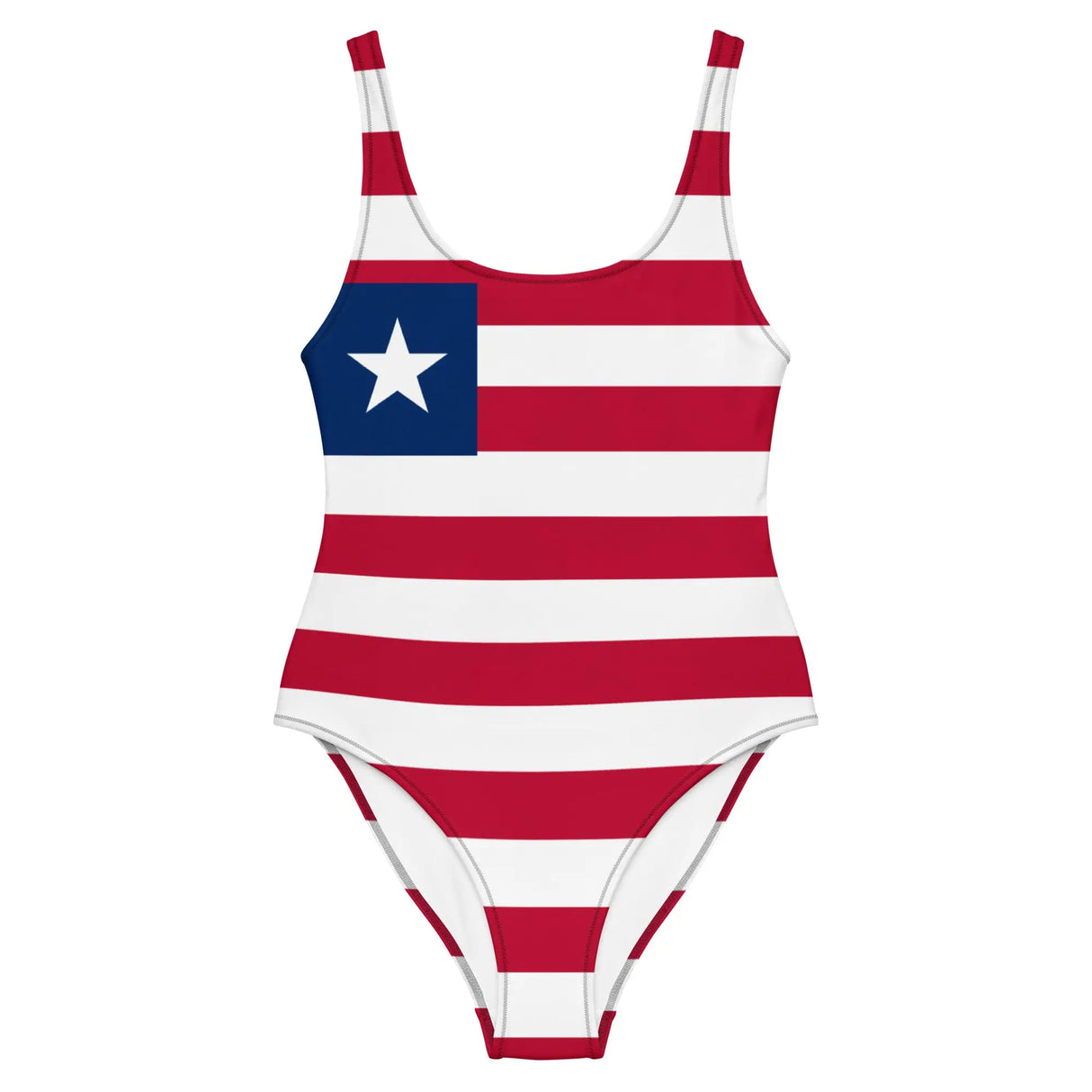 Maillot de bain femme drapeau liberia coupe brésilienne