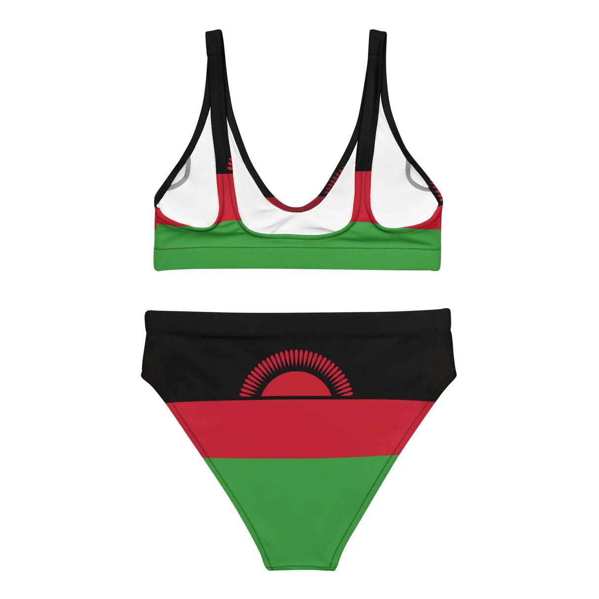 Maillot de bain femme drapeau malawi tissu aux états-unis
