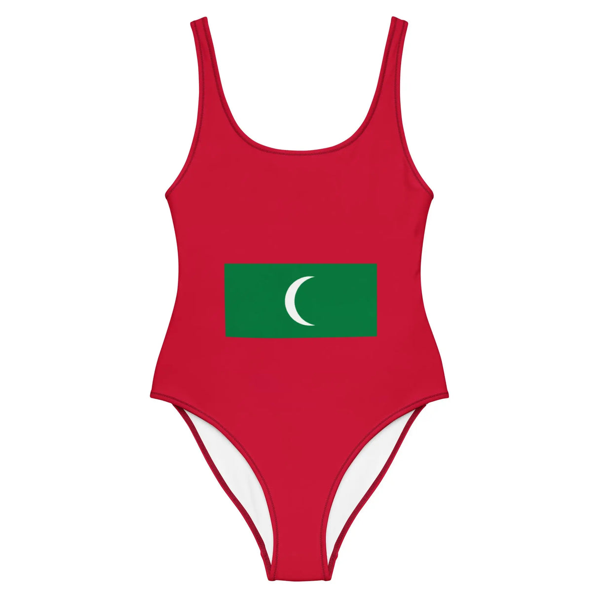 Maillot de bain femme drapeau maldives coupe brésilienne