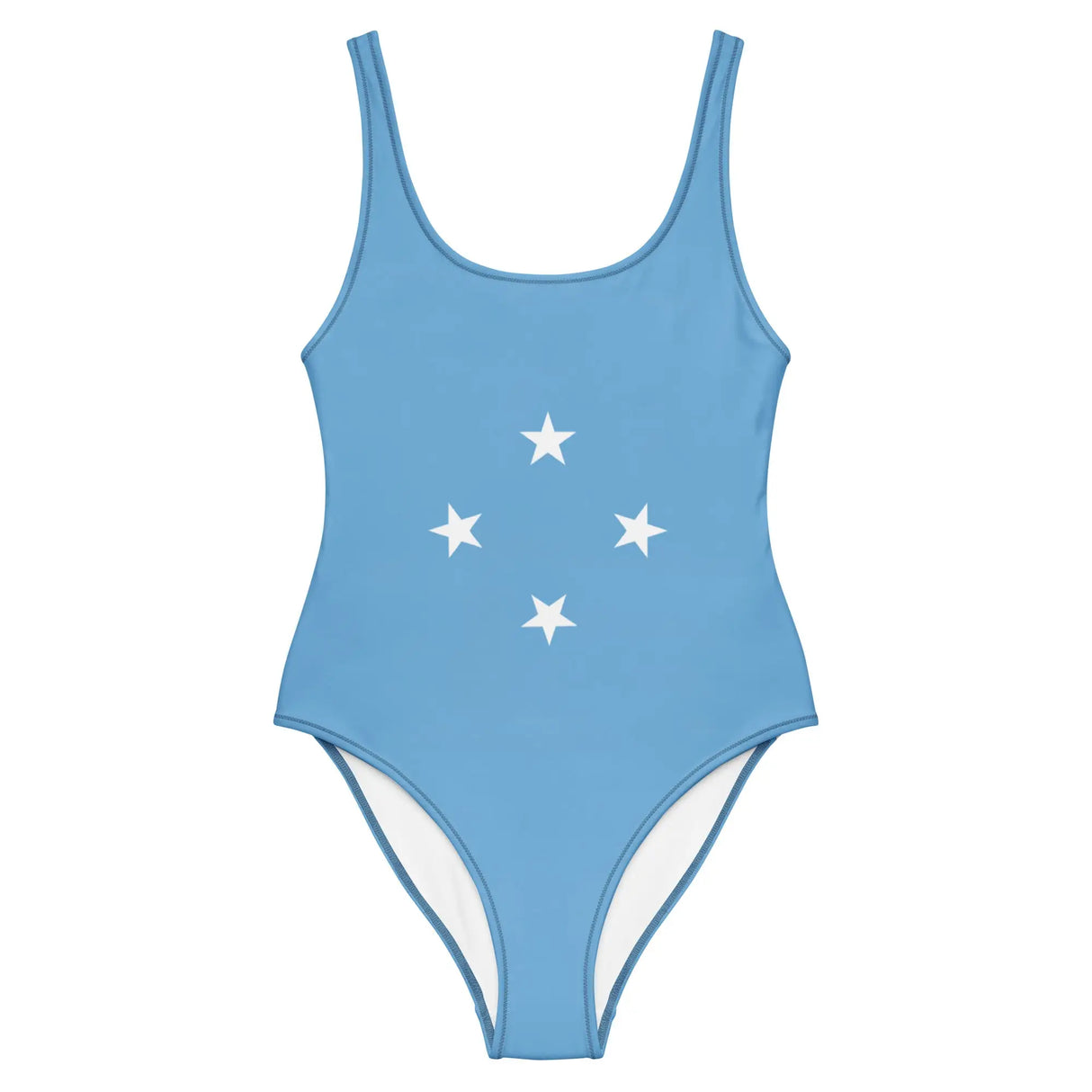 Maillot de bain femme drapeau micronésie coupe brésilienne