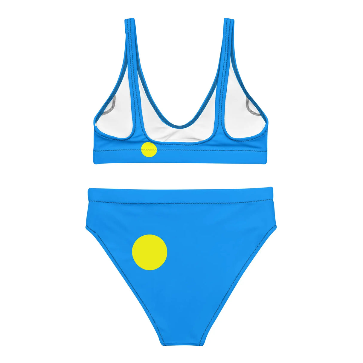 Maillot de bain femme drapeau palaos en polyester recyclé