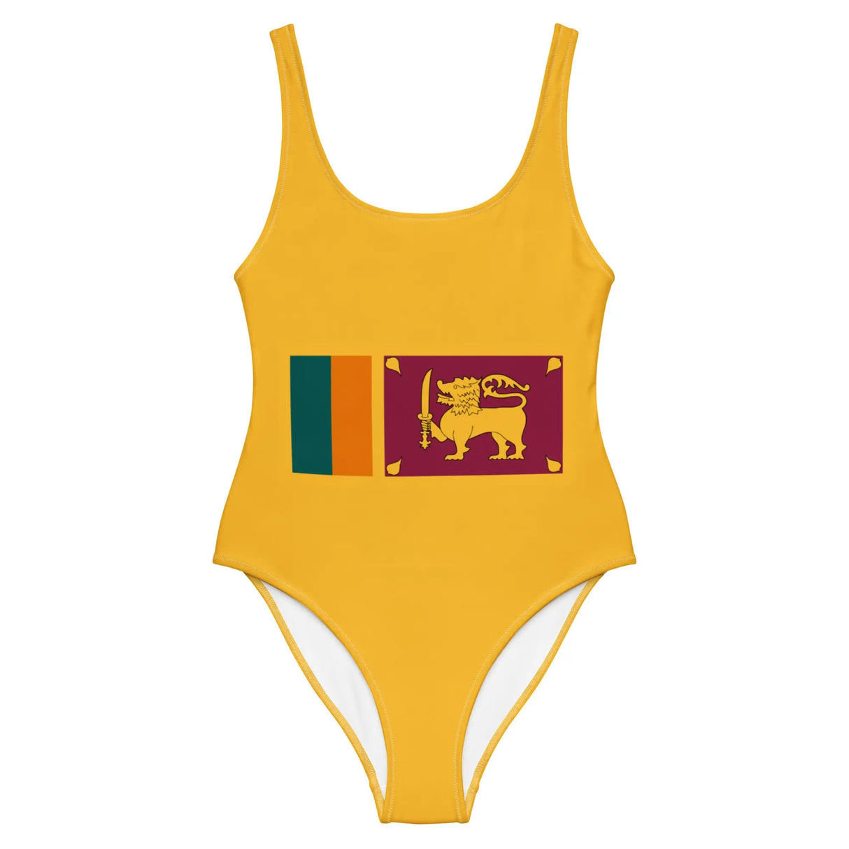 Maillot de bain femme drapeau sri lanka coupe brésilienne
