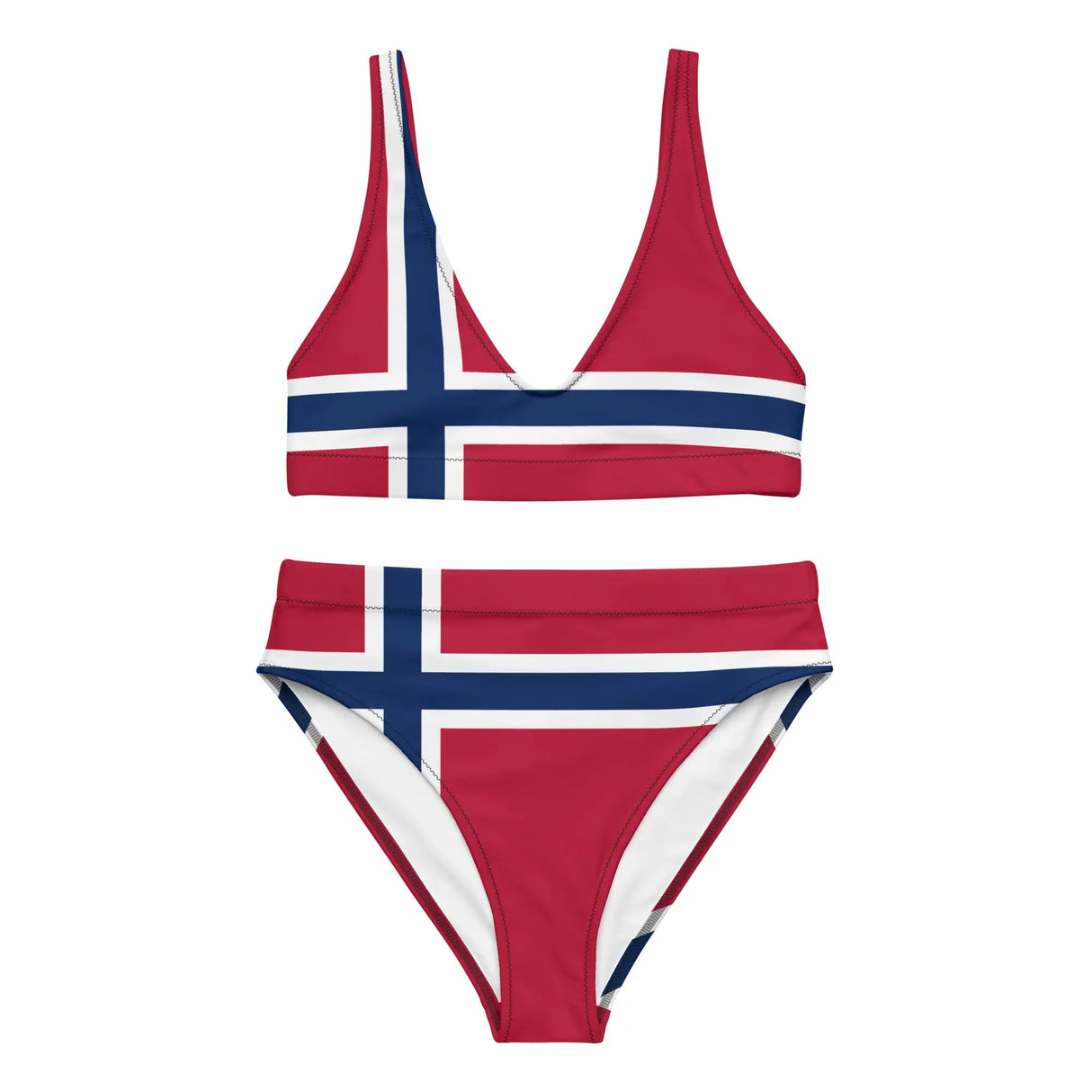 Maillot de bain femme drapeau svalbard jan mayen uv