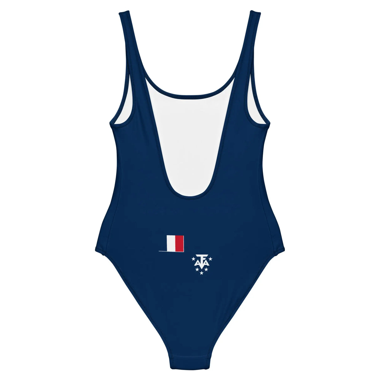 Maillot de bain femme drapeau terres australes coupe brésilienne