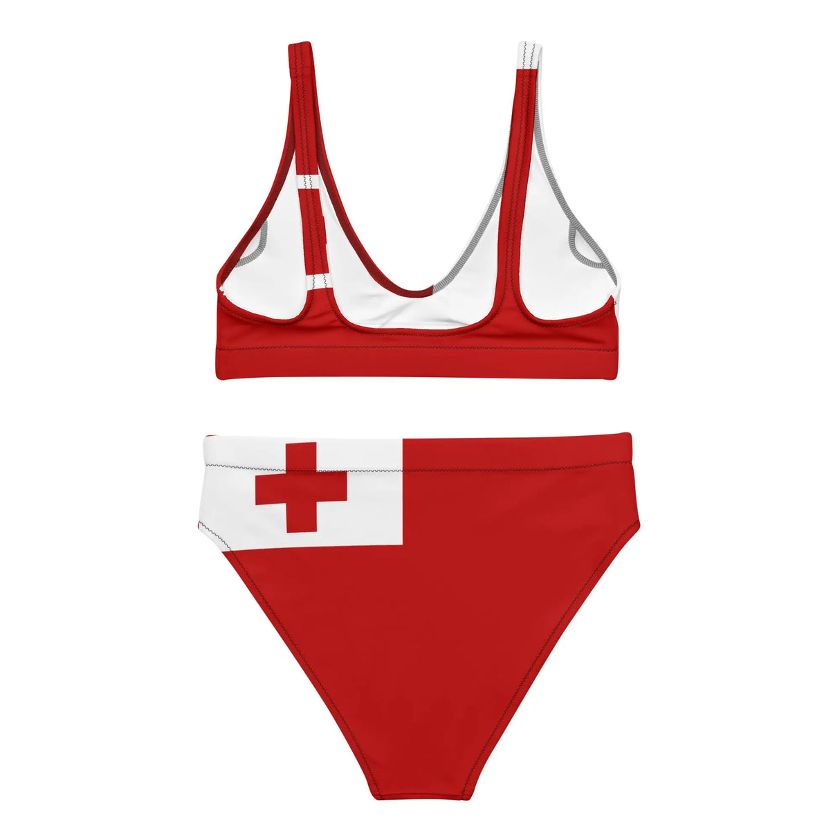 Maillot de bain femme drapeau tonga tissu confort et uv