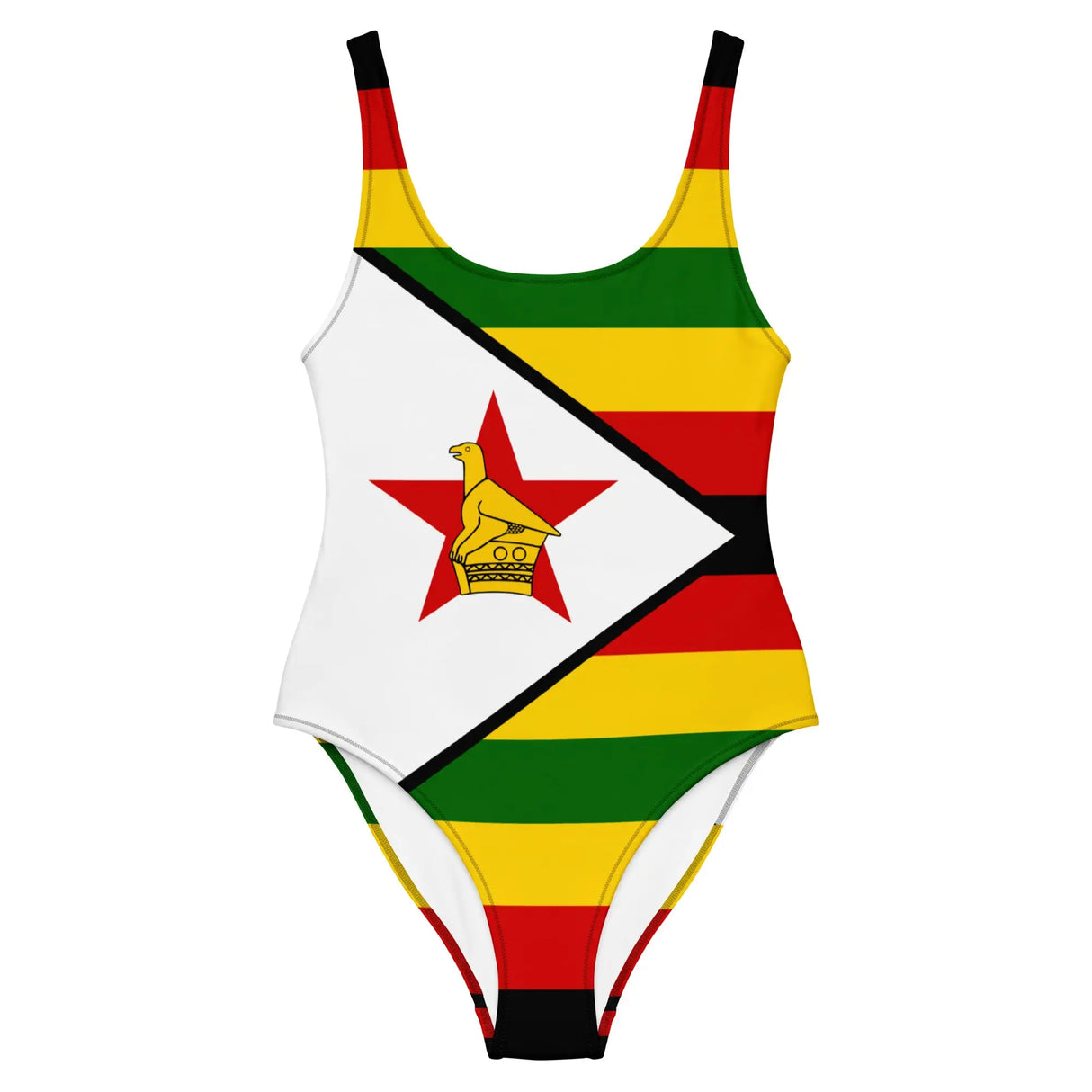 Maillot de bain femme drapeau zimbabwe coupe brésilienne