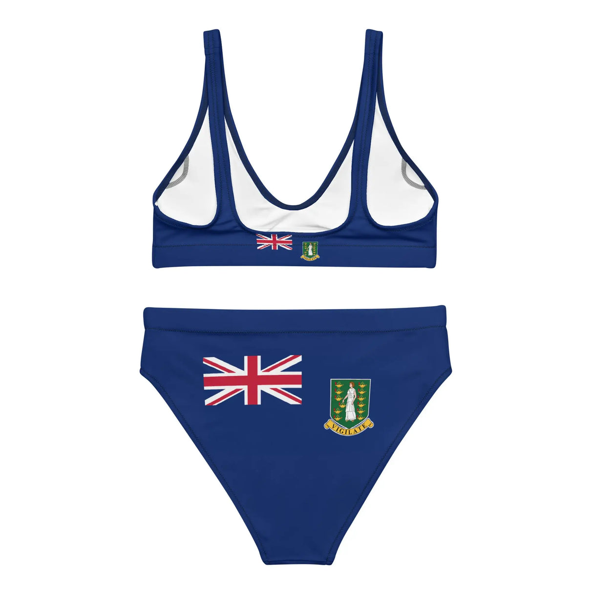 Maillot de bain femme îles vierges britanniques 2 pièces