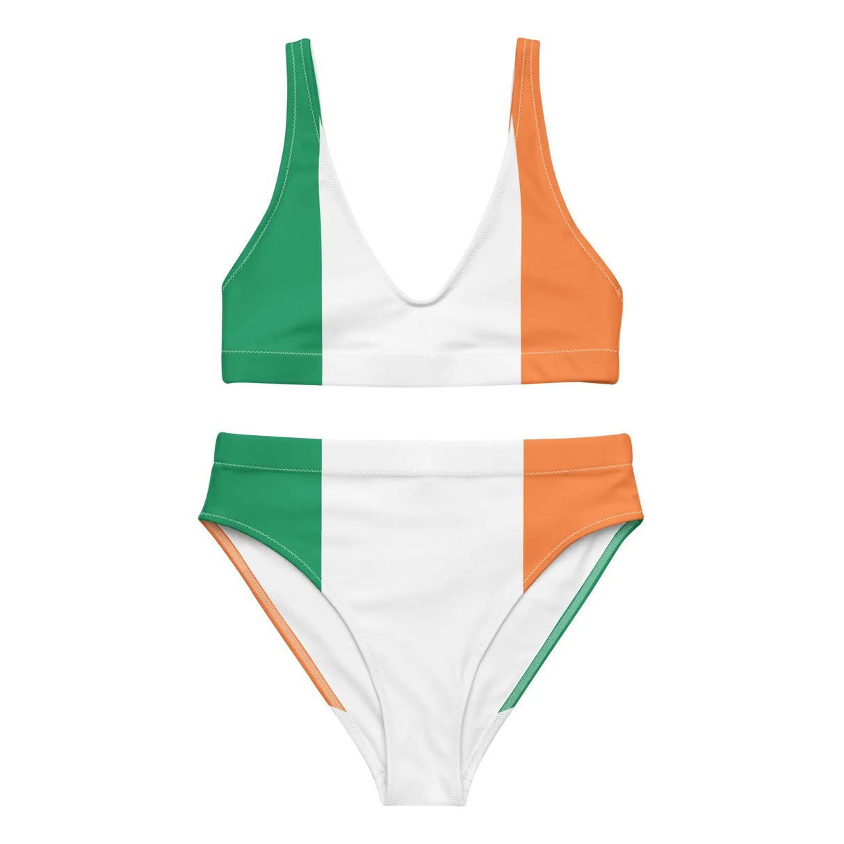 Maillot de bain femme irlande polyester recyclé uv