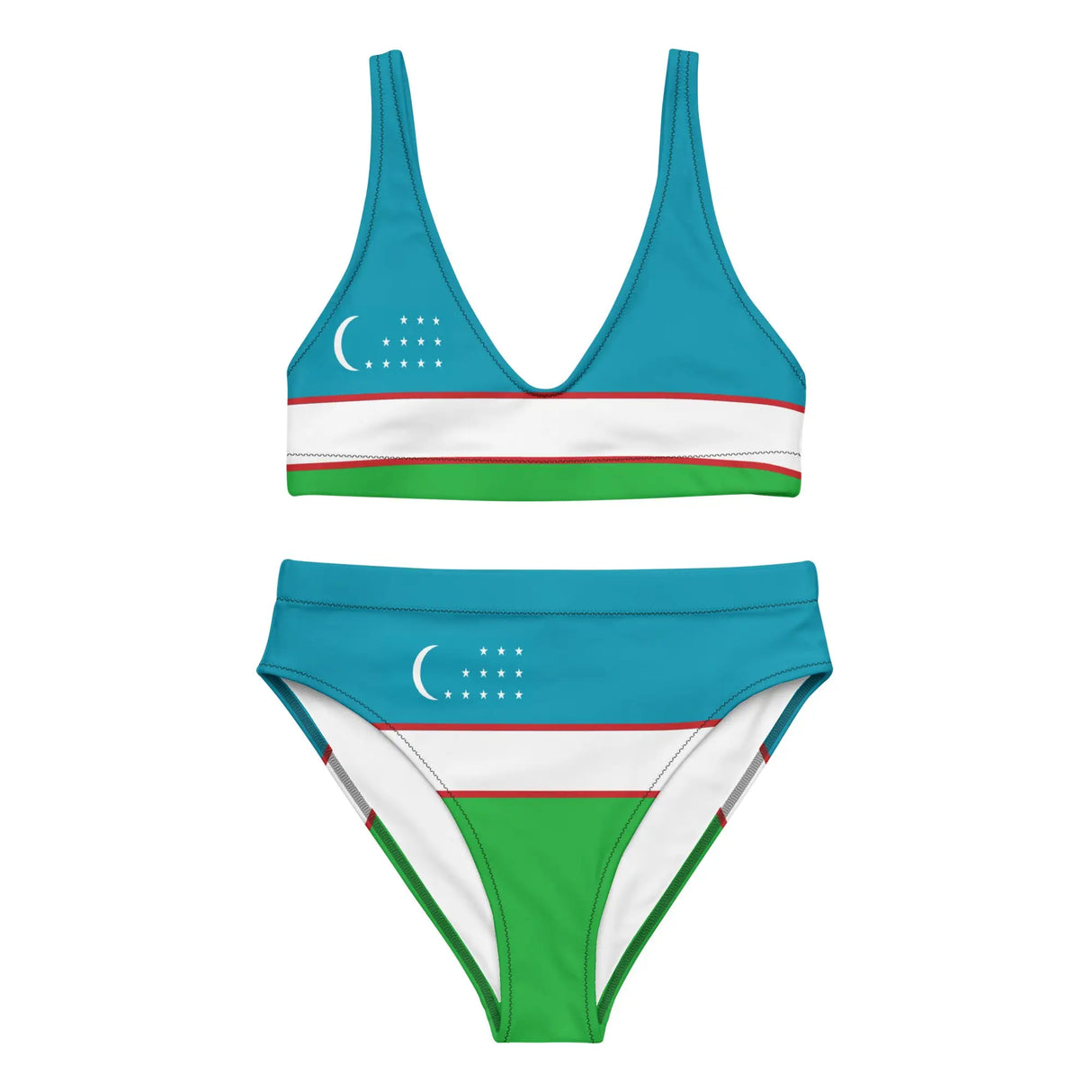 Maillot de bain femme ouzbékistan polyester recyclé uv