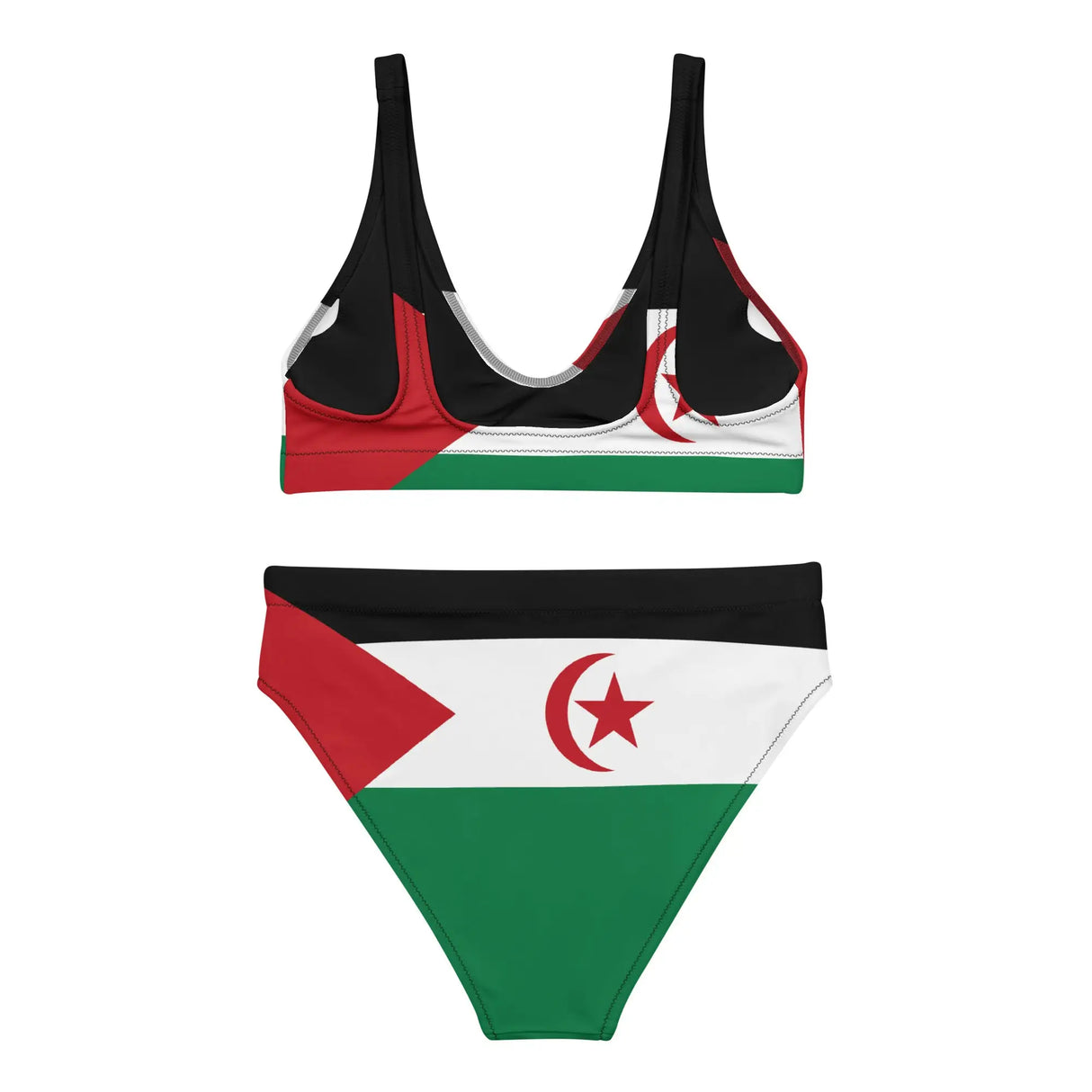 Maillot de bain femme sahara occidental polyester recyclé