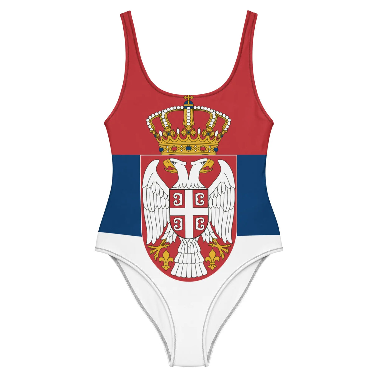 Maillot de bain femme serbie drapeau coupe brésilienne