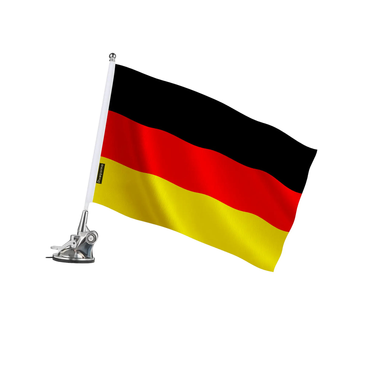 Mât à ventouse allemagne polyester acier inoxydable