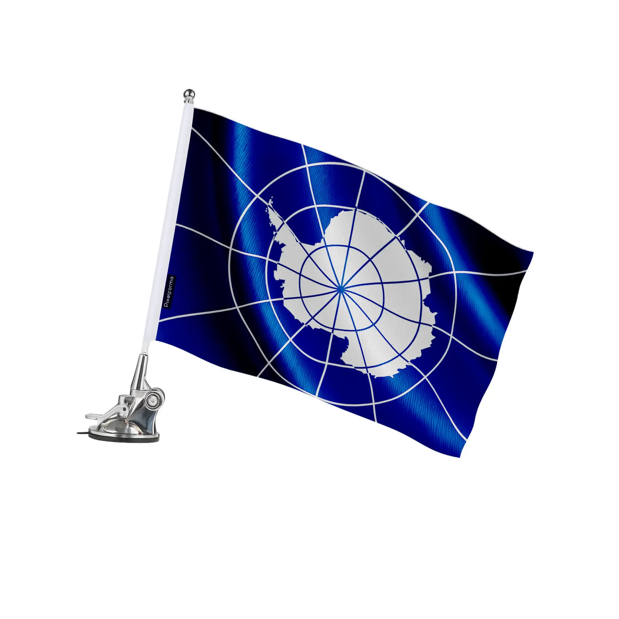 Mât à ventouse antarctique polyester acier inoxydable