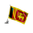 Mât à ventouse drapeau sri lanka polyester inoxydable