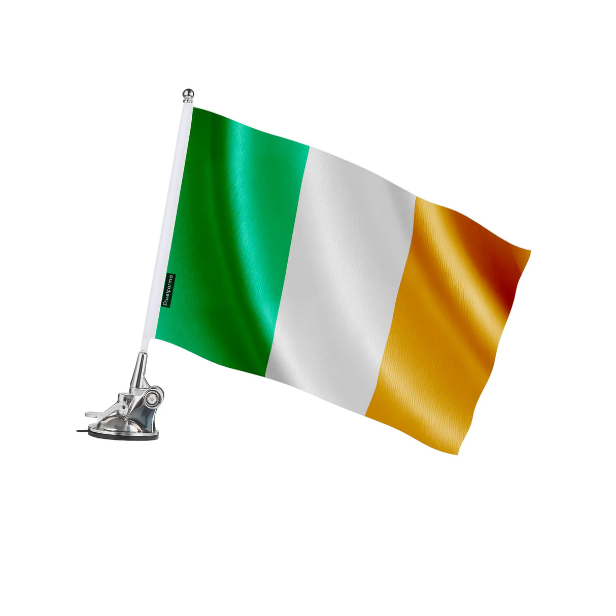 Mât à ventouse irlande polyester acier inoxydable