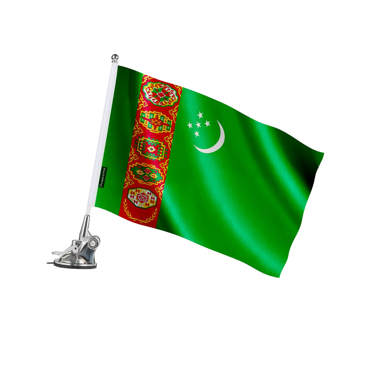 Mât à ventouse turkménistan polyester acier inoxydable