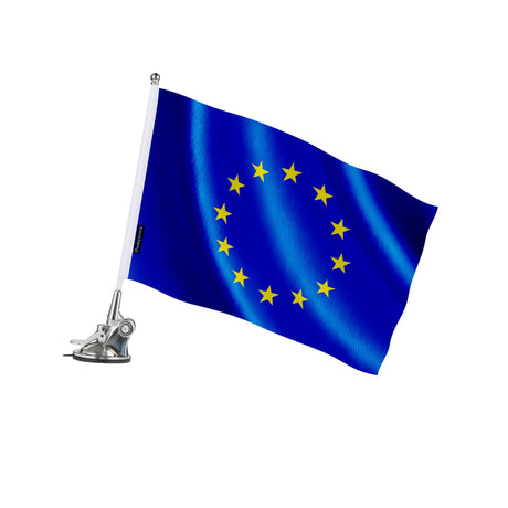 Mât à ventouse union européenne acier inoxydable polyester