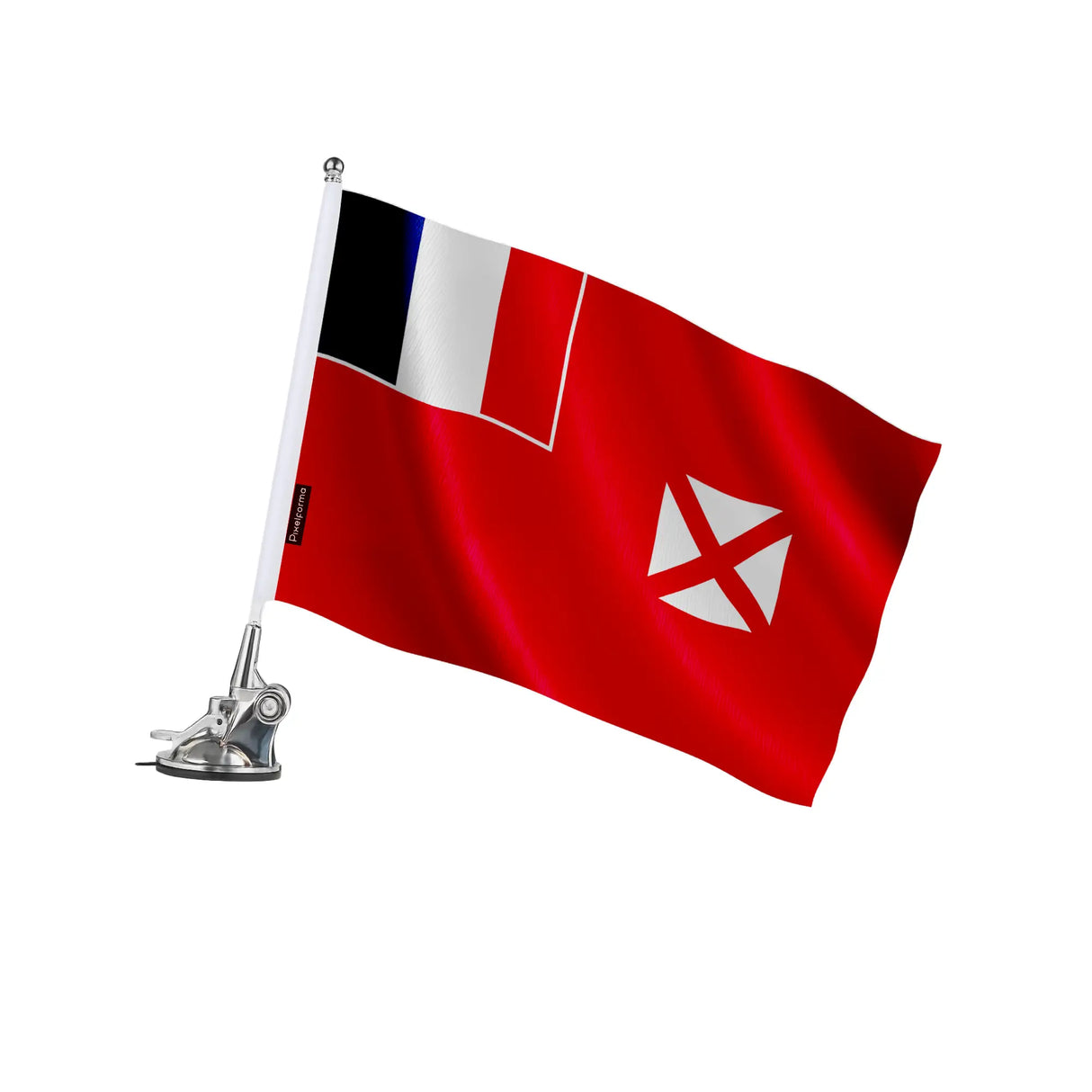 Mât à ventouse wallis-et-futuna polyester inoxydable