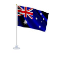 Mini drapeau australie en polyester avec ventouse pratique