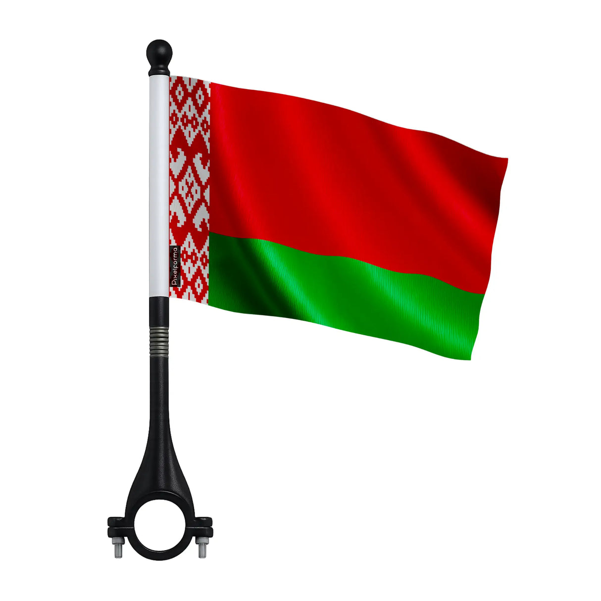Mini drapeau biélorussie vélo en polyester léger