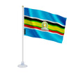 Mini drapeau communauté d’afrique de l’est ventouse polyester
