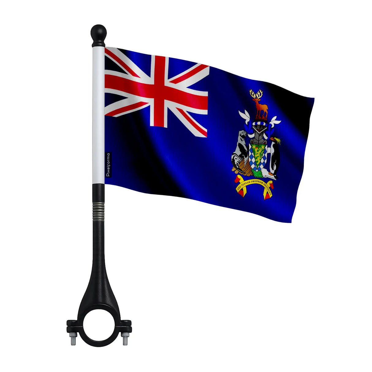 Mini drapeau géorgie du sud-et-les îles sandwich polyester vélo