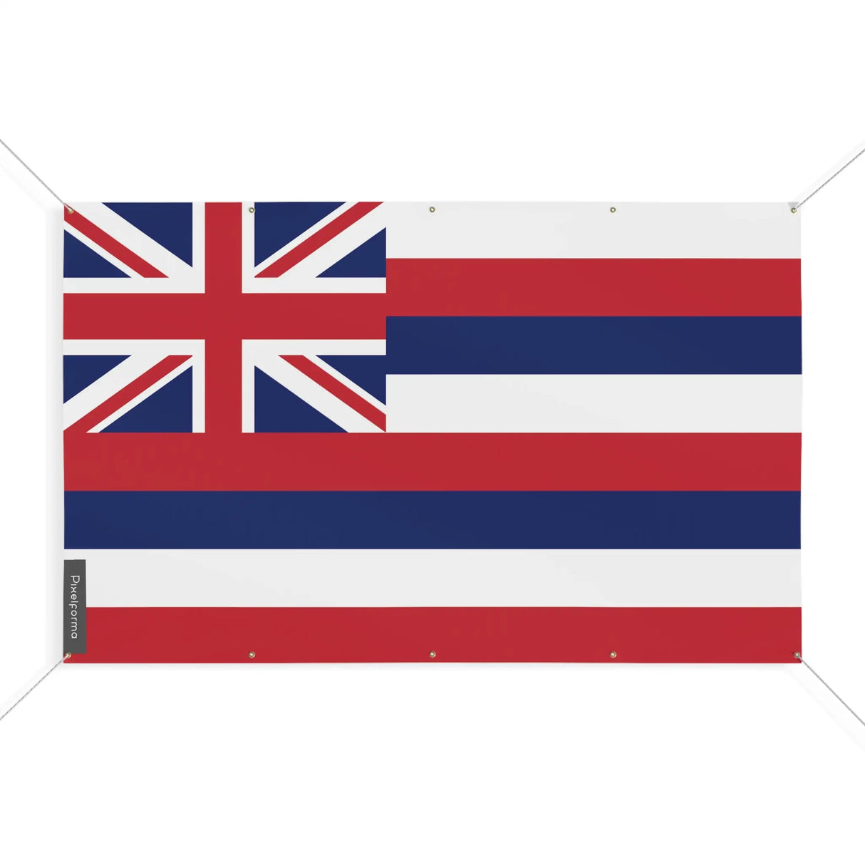 Mini drapeau hawaï polyester résistant aux intempéries