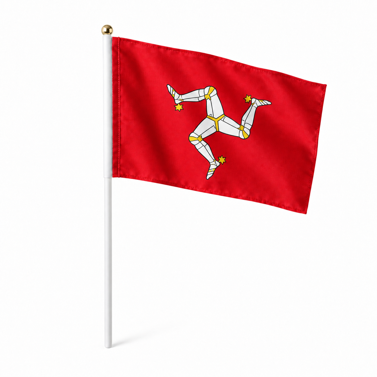 Mini drapeau Île de Man réaliste en polyester