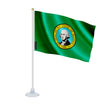 Mini drapeau washington en polyester avec ventouse