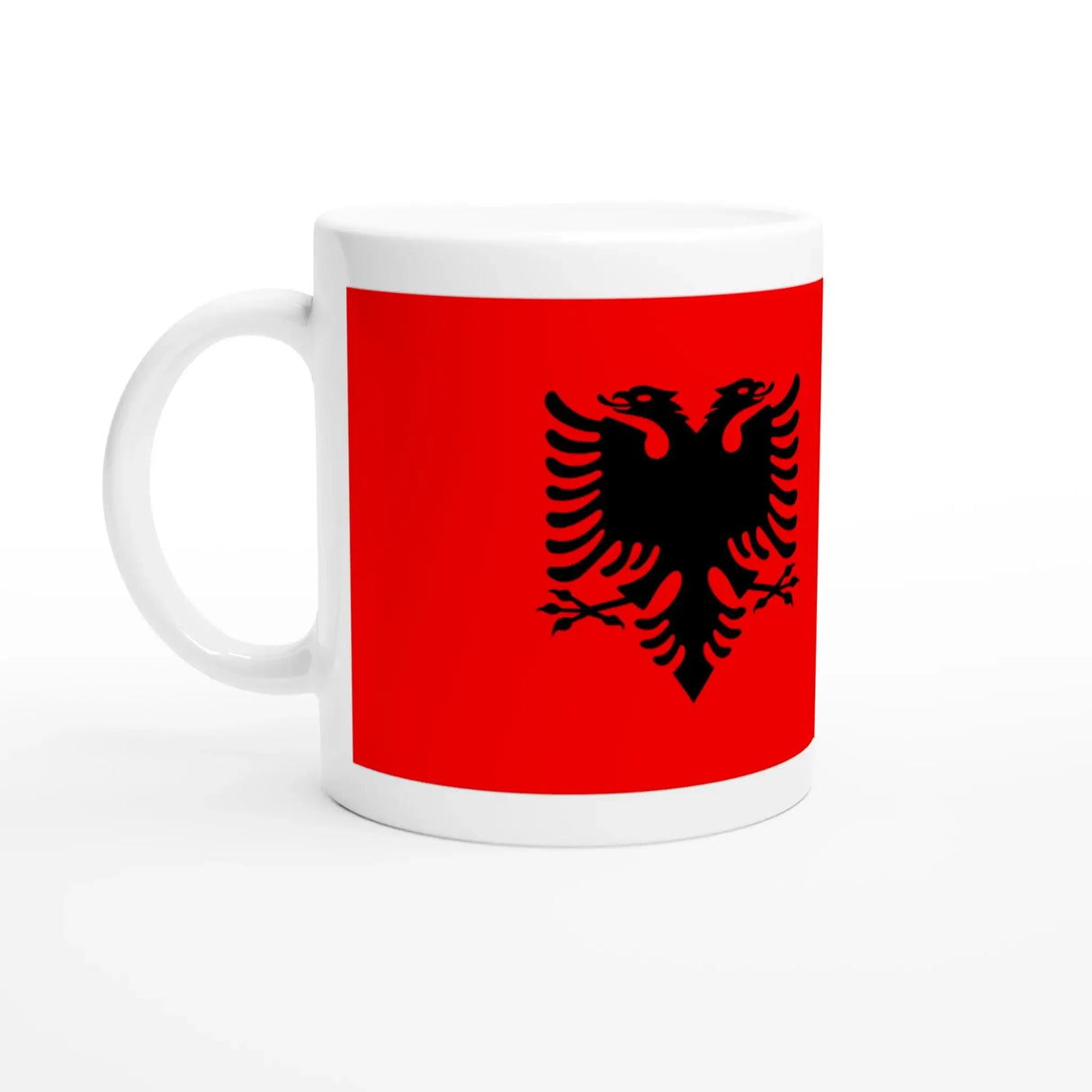 Mug drapeau albanie en céramique pour boisson chaude
