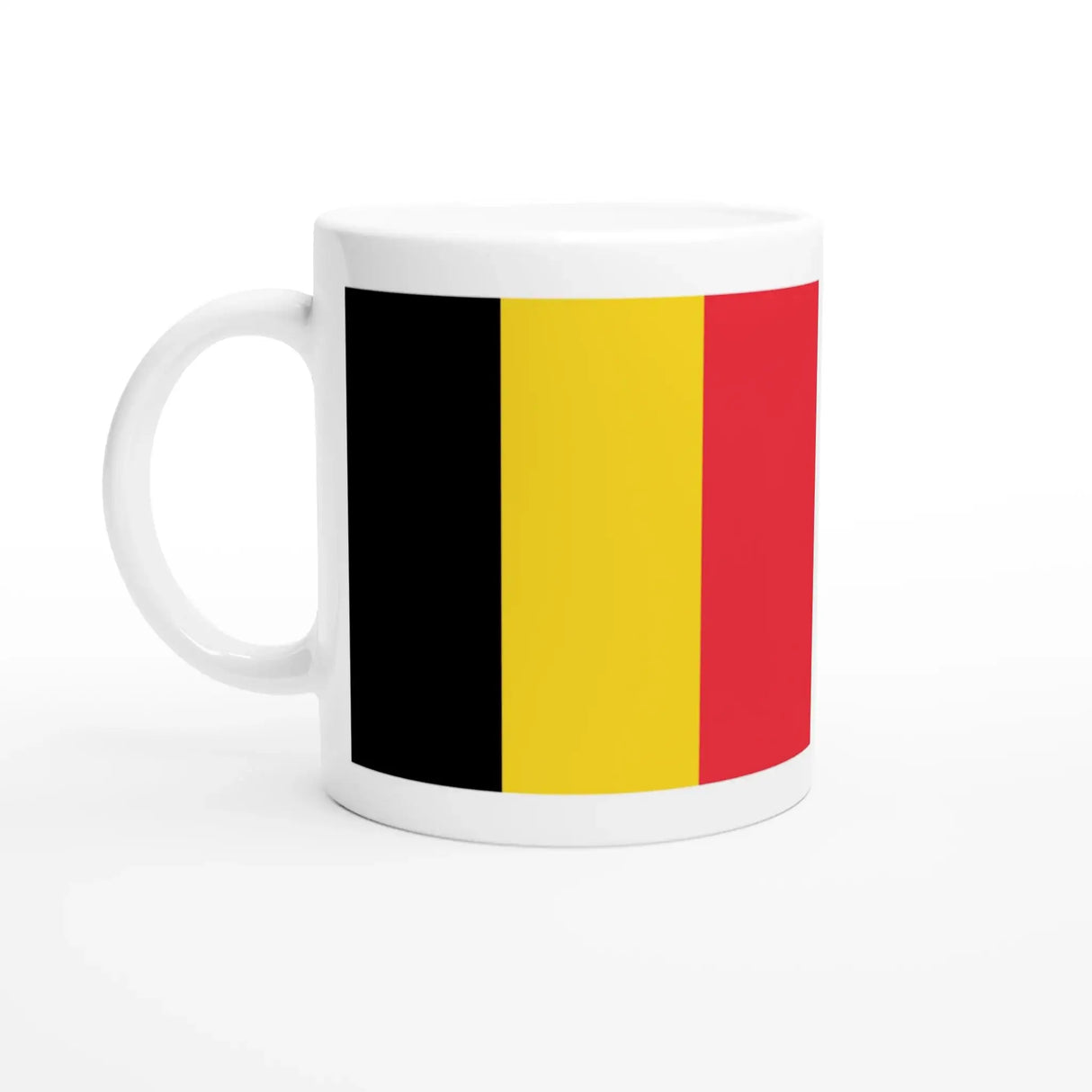Mug drapeau belgique en céramique pour boisson chaude